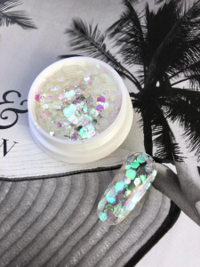 1062 IBDI Глиттер Frost Pearl 