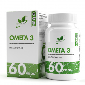 NaturalSupp БАД к пище "Омега 3, 35%" 60 капс.