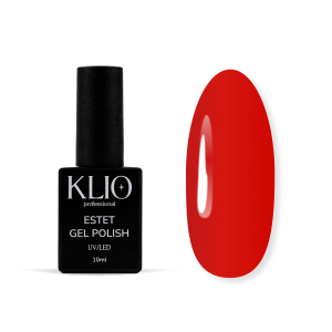 KLIO Гель-лак № 13 RED ESTET COLLECTION, 10мл