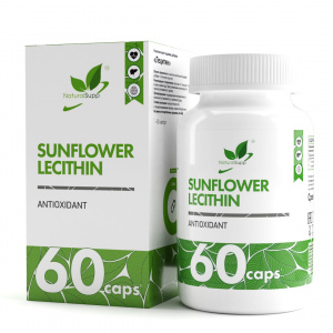 NaturalSupp БАД к пище "Лецитин" 60капс. (Комплексная пищевая добавка)