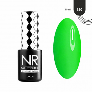 NR-150 Neon гель-лак, Зеленый неон (10 мл)