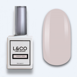 L&Co, Гель-лак Milky 006, 10 мл