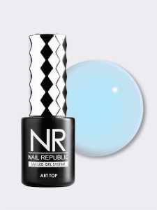 NR ART TOP GLOSS №23 PROVENCE Незабудковое поле(10 мл)