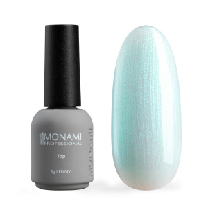 Monami Топ перламутровый PEARL GREEN, 8мл