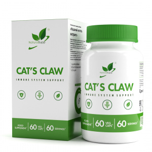 NaturalSupp VEG Кошачий коготь 60 капс.(Комплексная пищевая добавка)