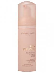 VS Skin Expertiq Матирующий мусс для умывания с АНА-кислотами, 150 мл