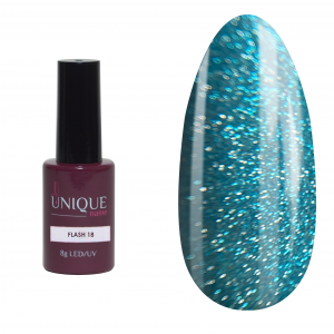 Unique Гель-лак Flash 18, 8 ml