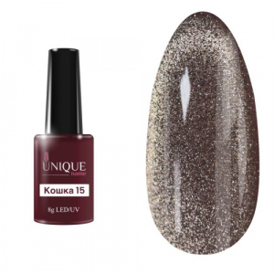 Unique Гель-лак Cat eye 15, 8 ml