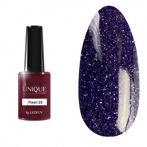 Unique Гель-лак Flash 25, 8 ml