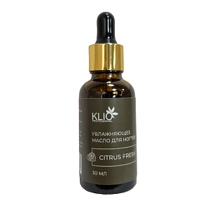 KLIO Увл. масло для ногтей Citrus fresh, 30ml