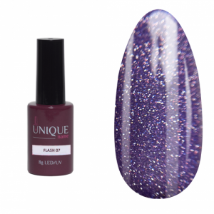 Unique Гель-лак Flash 07, 8 ml
