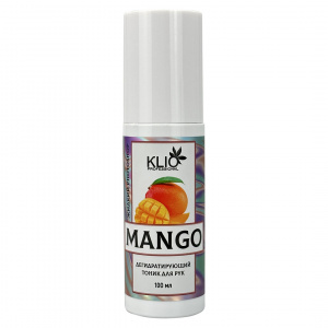 KLIO Дегидратирующий тоник для рук MANGO 100мл