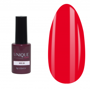 Unique Гель-лак Red 20, 8 ml