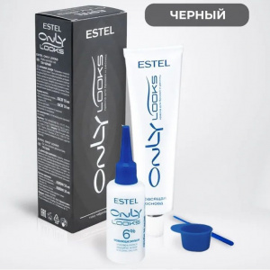 ESTEL Краска для бровей ONLI LOOKS 601 Тон черный