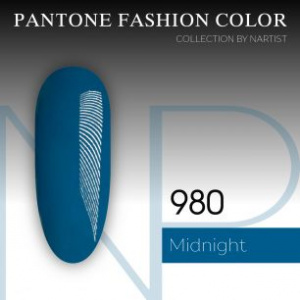 NARTIST гель-лак 980, Midnight 10ml