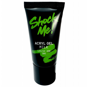 Shock me Акригель туба Milk 30 гр