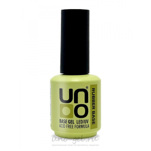 UNO, Базовое покрытие под гель-лак Rubber Acid Free, 16 г