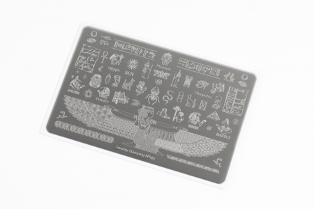 Пластина Swanky Stamping 143 большая 14,5*9,5см