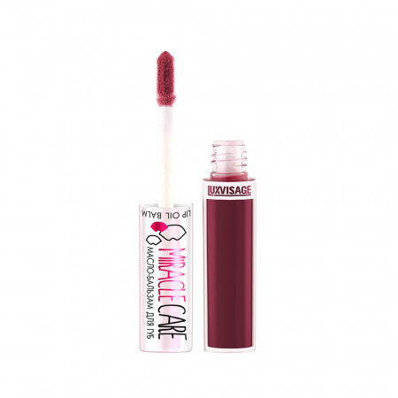 LUXVISAGE Масло-бальзам для губ MIRACLE CARE тон 102, сливовый смоки
