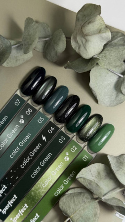 Iperfect гель лак Green color 05, 10г