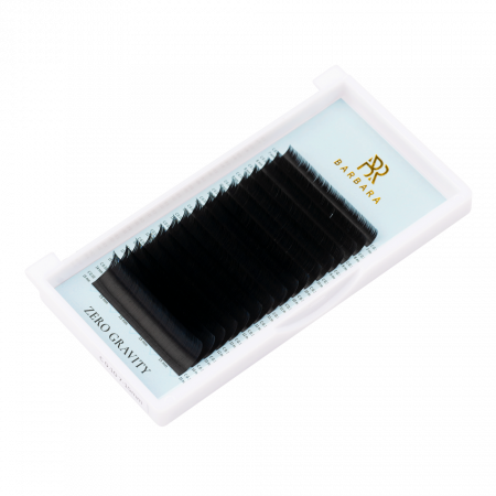 Ресницы черные BARBARA Zero Gravity NEW (16 линий) (C 0.10 13mm)