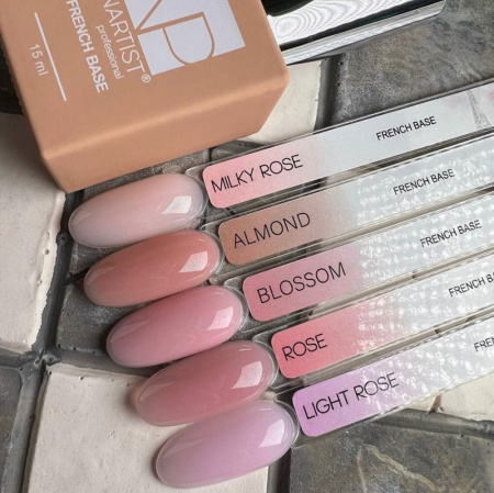 NARTIST База камуфляж french base almond, 15мл