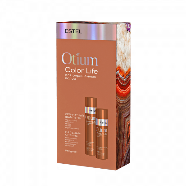 ESTEL Набор OTIUM COLOR LIFE для окрашенных волос (шамп+бальз)