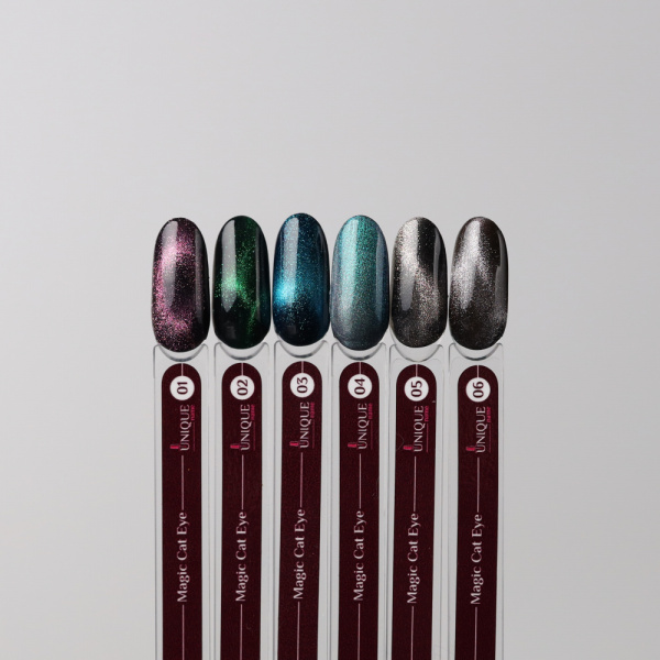 Unique Гель-лак Magic Cat eye 03, 8 ml