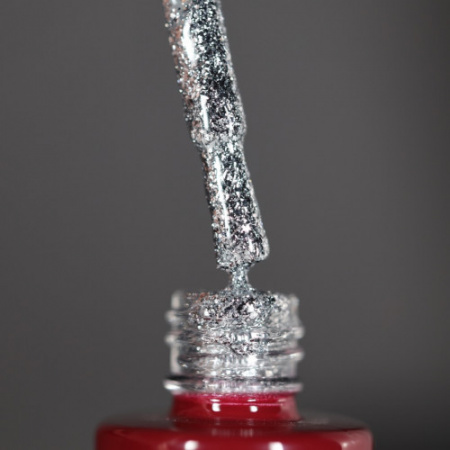 Unique Гель-лак Silver, 8 ml