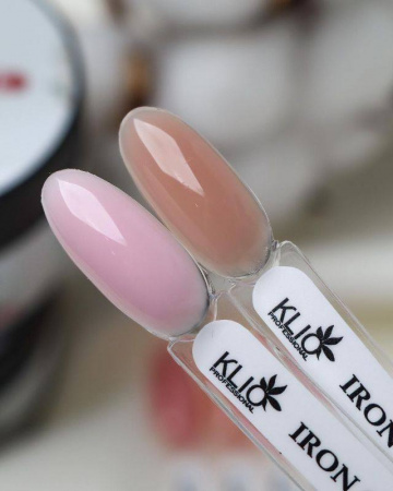 KLIO Гель моделирующий Iron Pink Milkshake, 15г