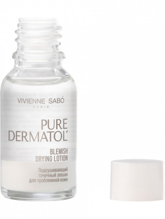 VS Pure Dermatol Подсушивающий точечный лосьон для проблемной кожи, 15 мл