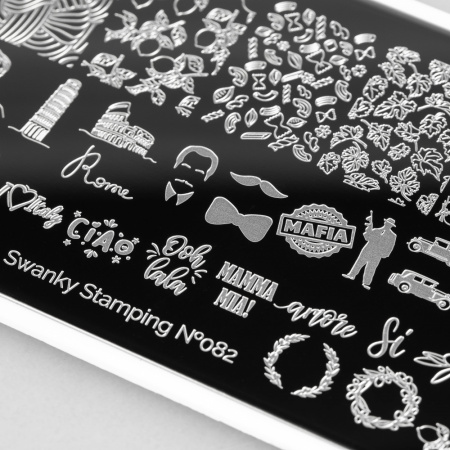 Пластина Swanky Stamping 082