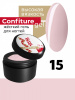 BSG Жёсткий гель для наращивания Confiture №15 ВЫСОКАЯ ВЯЗКОСТЬ нежный светло-розовый (13 г)
