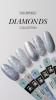 NR-417 Diamonds гель-лак, Мерцающий серый (10 мл)