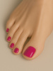 UNO Гель-лак однофазный PEDICURE LINE 122 фуксия, 8г