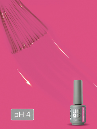 UNO Гель-лак однофазный PEDICURE LINE 126 ярко-розовый 8г