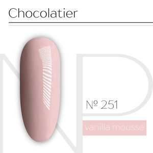 NARTIST гель-лак 251, Vanilla mousse 10g