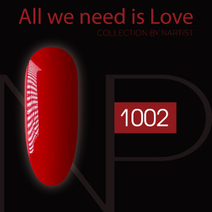 NARTIST гель-лак 1002, All we need is love 10ml