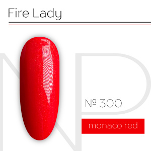 NARTIST гель-лак 300, Monaco red