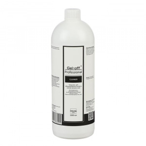 Gel-Off средство для обезжиривания ногтей и снятия л/с, Cleaner 1л