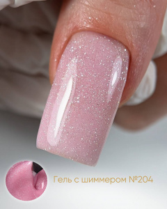 ОПЦИЯ Гель моделирующий камуфлирующий с шиммером "№204", Арт:39404
