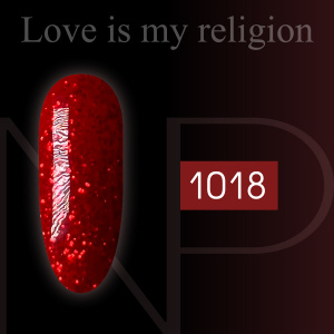 NARTIST гель-лак 1018, Love is my religion 10ml