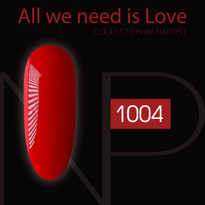 NARTIST гель-лак 1004, All we need is love 10ml