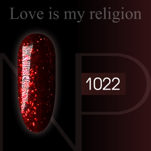 NARTIST гель-лак 1022, Love is my religion 10ml