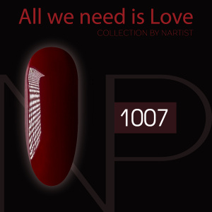 NARTIST гель-лак 1007, All we need is love 10ml