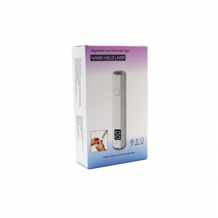 Ультрафиолетовый фонарик USB с дисплеем S90 