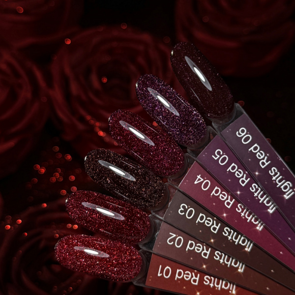 Iperfect гель лак Red light 01, 10г