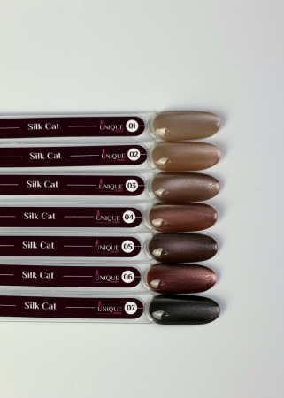 Unique Гель-лак Silk cat 07, 8 ml