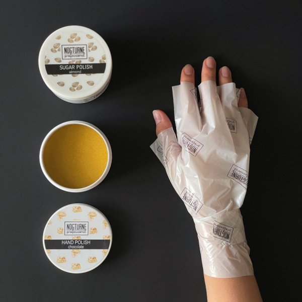 NOGTURNE Spa System. Перчатки без пальчиков 10 пар