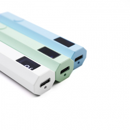 Ультрафиолетовый фонарик USB с дисплеем S90 